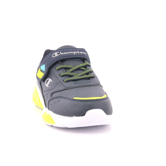 Scarpa Strappi + Elastico Champion Bambino Blu  Scarpe 1024 - S32818