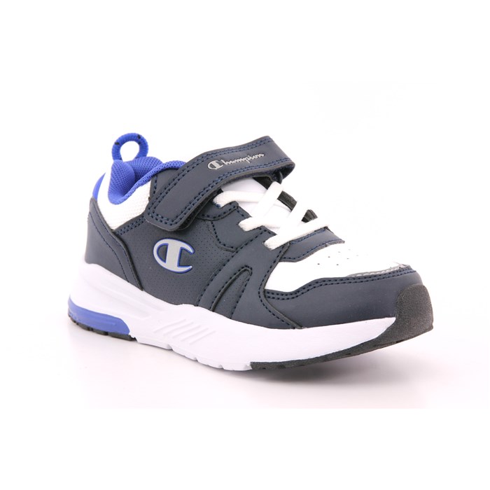 Scarpa Strappi + Elastico Champion Bambino Blu  Scarpe 1038 - S32736