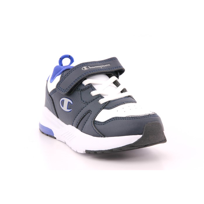 Scarpa Strappi + Elastico Champion Bambino Blu  Scarpe 1038 - S32736