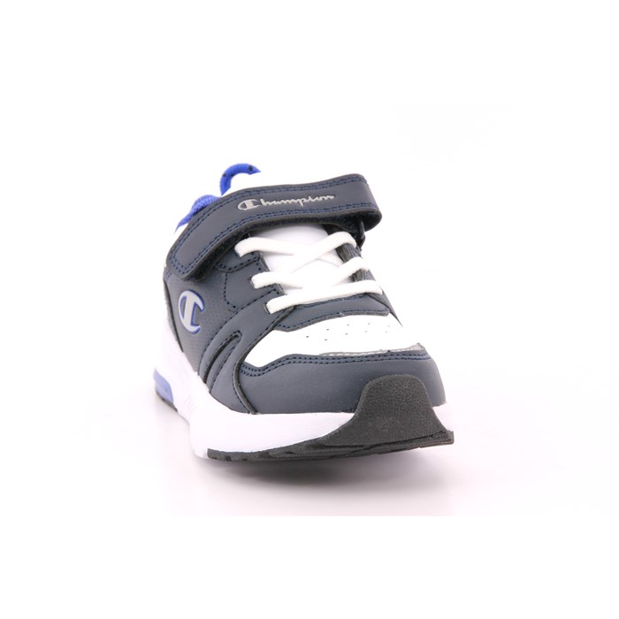 Scarpa Strappi + Elastico Champion Bambino Blu  Scarpe 1038 - S32736