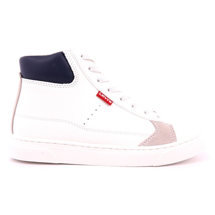 Scarpa Allacciata Levi's Bambino Bianco Scarpa Allacciata Levi's Bambino Bianco Scarpe 242 - VBRY