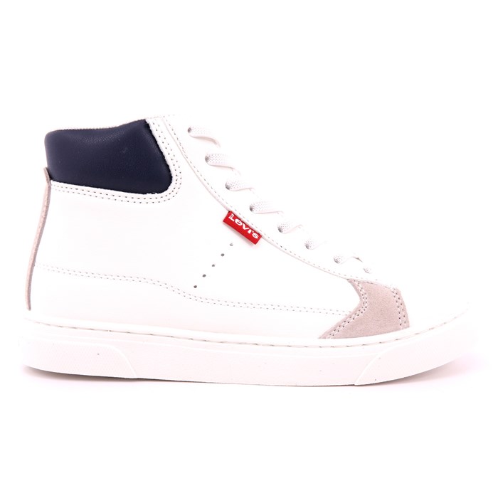 Scarpa Allacciata Levi's Bambino Bianco  Scarpe 242 - VBRY