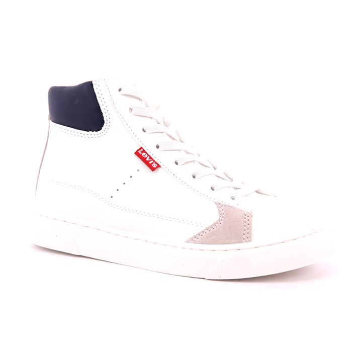 Scarpa Allacciata Levi's Bambino Bianco  Scarpe 242 - VBRY