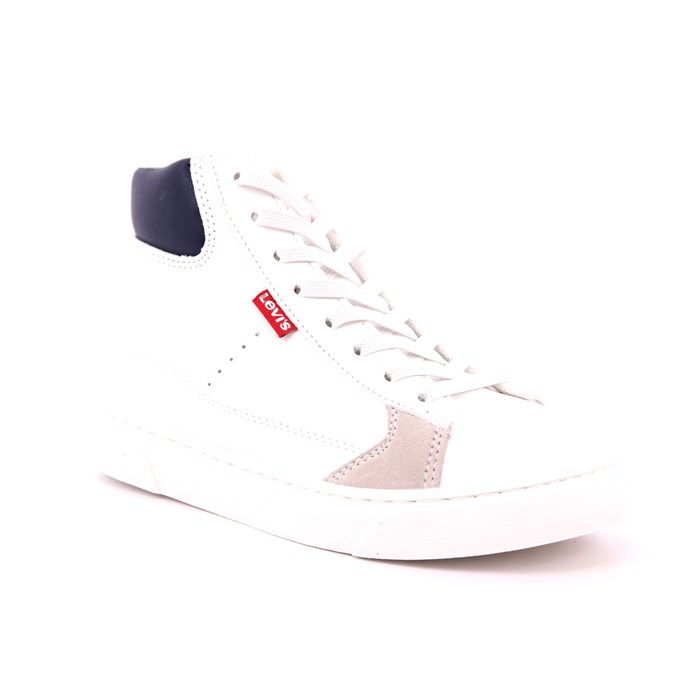 Scarpa Allacciata Levi's Bambino Bianco  Scarpe 242 - VBRY