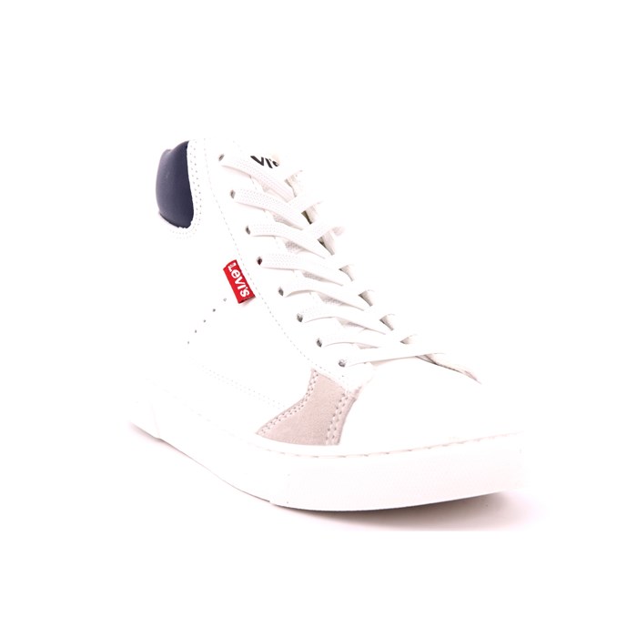 Scarpa Allacciata Levi's Bambino Bianco  Scarpe 242 - VBRY