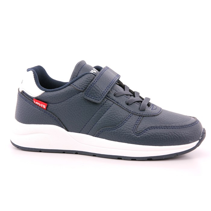 Scarpa Strappi + Elastico Levi's Bambino Blu  Scarpe 243 - VBAY