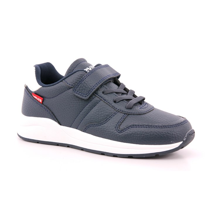 Scarpa Strappi + Elastico Levi's Bambino Blu  Scarpe 243 - VBAY