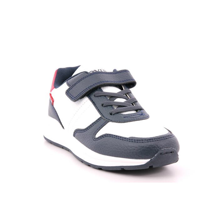 Scarpa Strappi + Elastico Levi's Bambino Blu/bianco  Scarpe 244 - VBAY