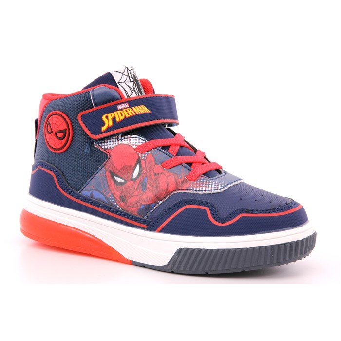 Scarpa Strappi + Elastico Spider Man Bambino Blu  Scarpe 34 - R1310364S