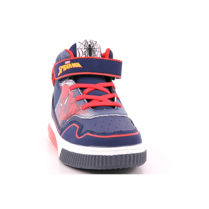 Scarpa Strappi + Elastico Spider Man Bambino Blu  Scarpe 34 - R1310364S