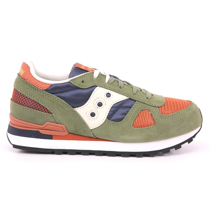 Scarpa Allacciata Saucony Bambino Verde  Scarpe 55 - SK267316