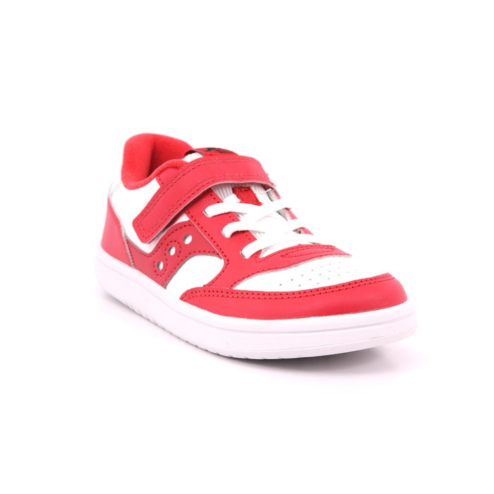 Scarpa Strappi + Elastico Saucony Bambino Bianco/rosso  Scarpe 57 - SK267416