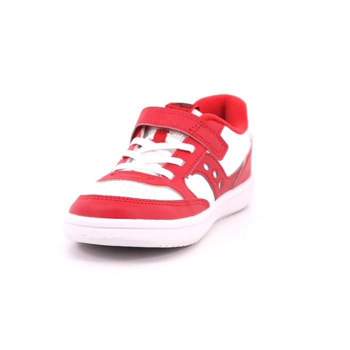 Scarpa Strappi + Elastico Saucony Bambino Bianco/rosso  Scarpe 57 - SK267416