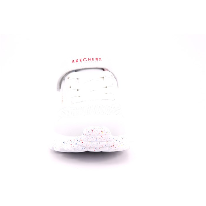 Scarpa Strappi + Elastico Skechers Bambina Bianco  Scarpe 258 - 310457L