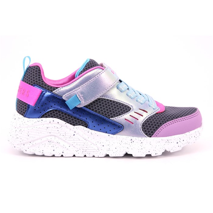 Scarpa Strappi + Elastico Skechers Bambina Lilla Scarpa Strappi + Elastico Skechers Bambina Lilla Scarpe 259 - 310464L