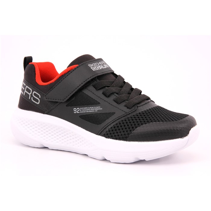 Scarpa Strappi + Elastico Skechers Bambino Nero  Scarpe 263 - 403982L