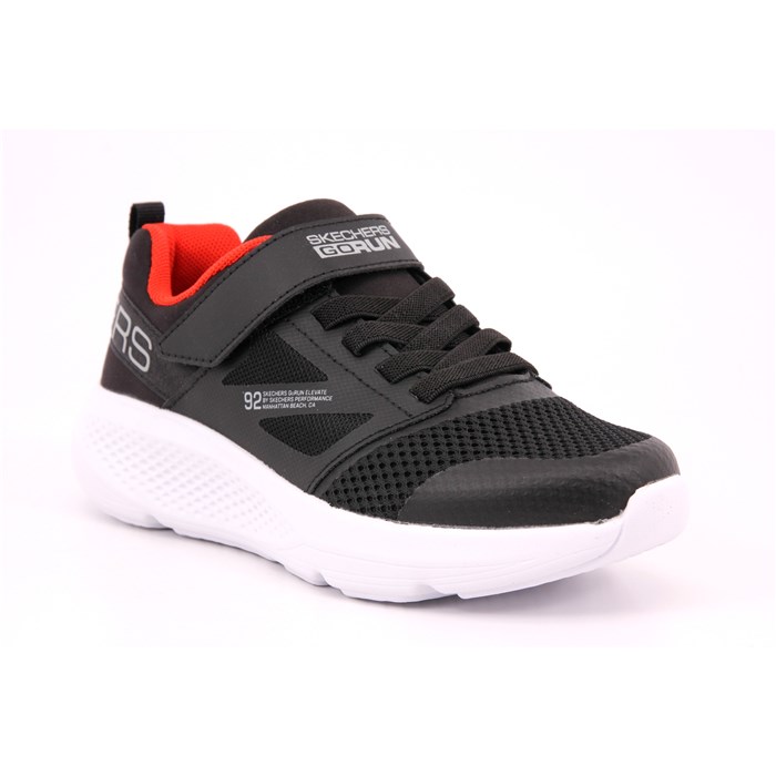 Scarpa Strappi + Elastico Skechers Bambino Nero  Scarpe 263 - 403982L