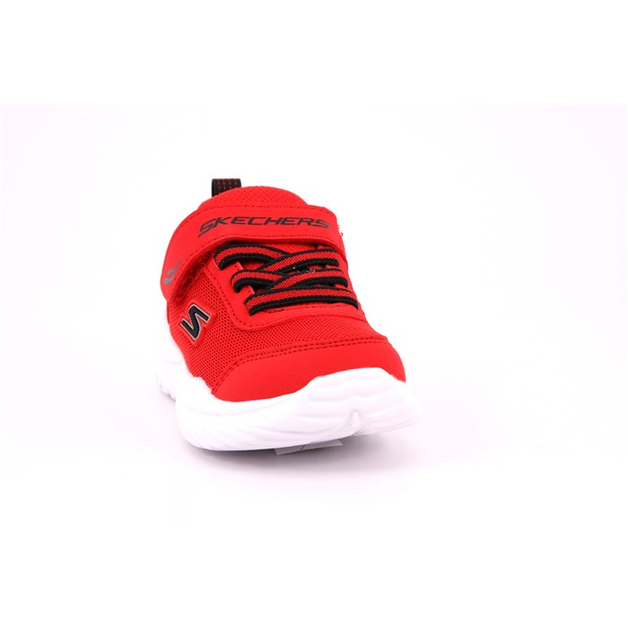 Scarpa Strappi + Elastico Skechers Bambino Rosso  Scarpe 266 - 407308N