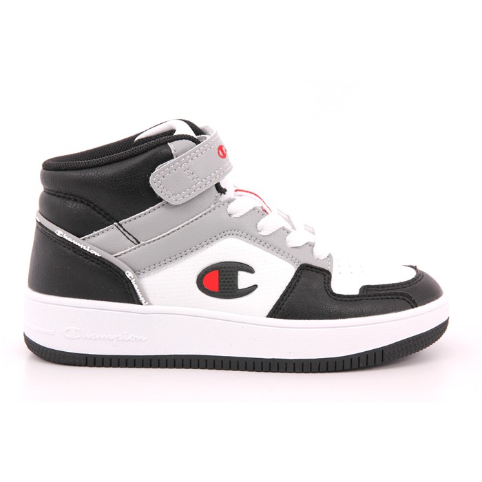 Scarpa Strappi + Elastico Champion Bambino Bianco Scarpa Strappi + Elastico Champion Bambino Bianco Scarpe 1053 - S32412