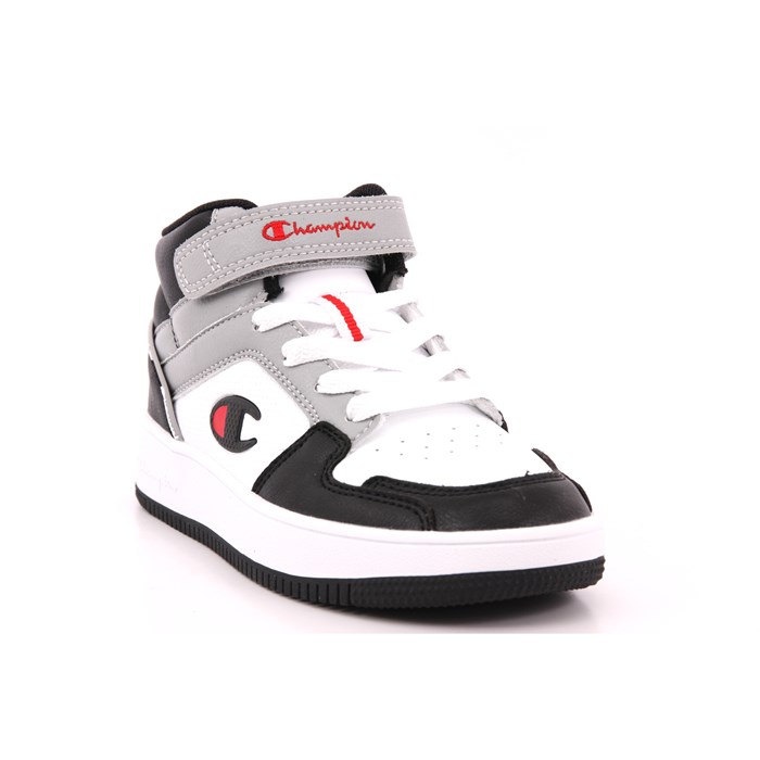 Scarpa Strappi + Elastico Champion Bambino Bianco  Scarpe 1053 - S32412