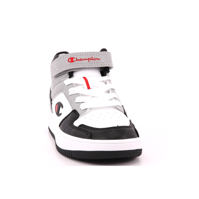 Scarpa Strappi + Elastico Champion Bambino Bianco  Scarpe 1053 - S32412