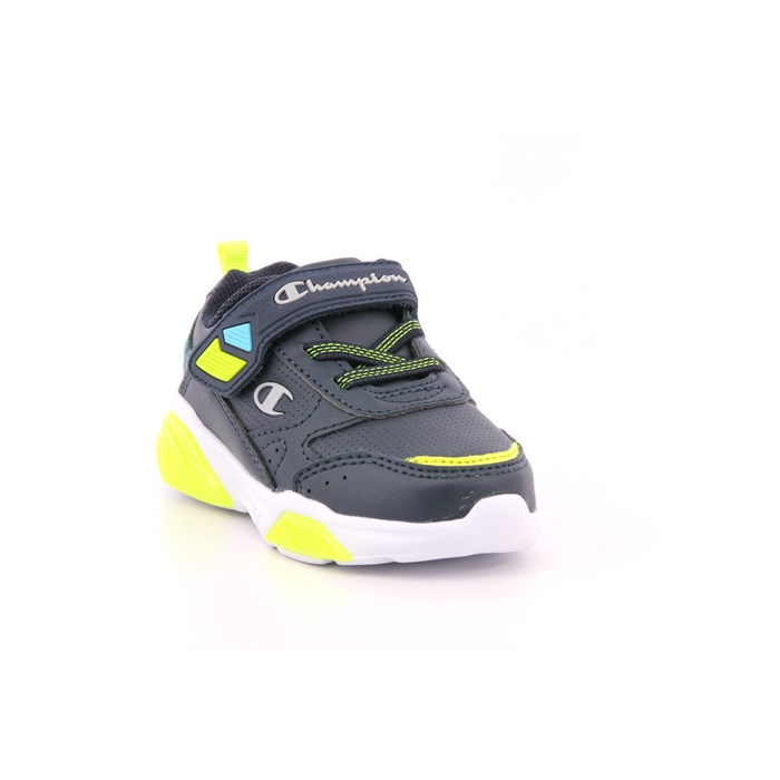 Scarpa Strappi + Elastico Champion Bambino Blu  Scarpe 1062 - S32817