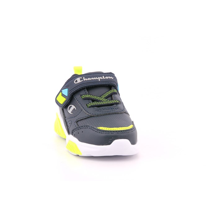 Scarpa Strappi + Elastico Champion Bambino Blu  Scarpe 1062 - S32817