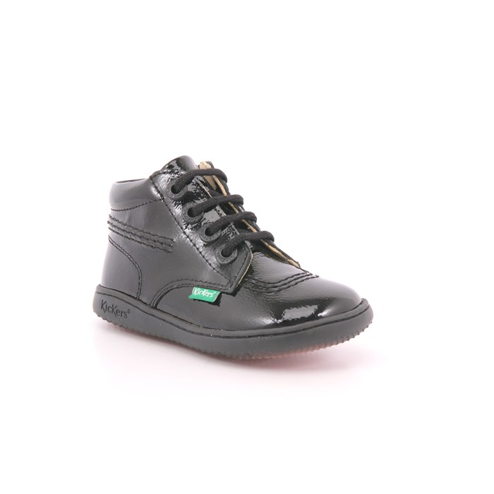 Scarpa Allacciata Kickers Bambina Nero  Scarpe 59 - 947591