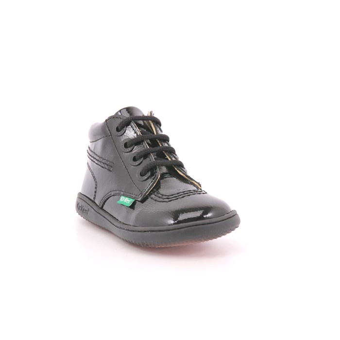Scarpa Allacciata Kickers Bambina Nero  Scarpe 59 - 947591