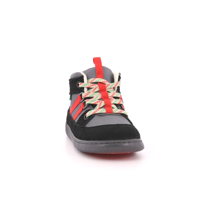 Scarpa Allacciata Kickers Bambino Nero  Scarpe 61 - 947560