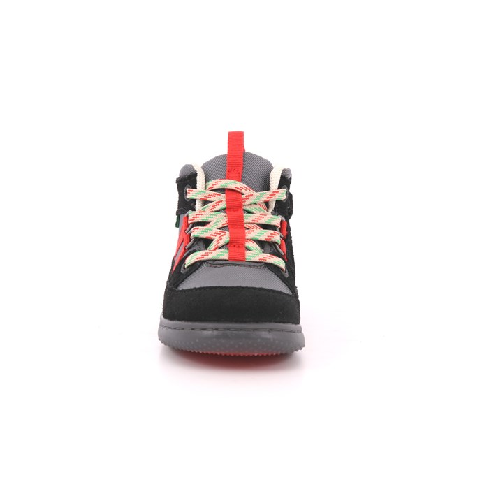 Scarpa Allacciata Kickers Bambino Nero  Scarpe 61 - 947560