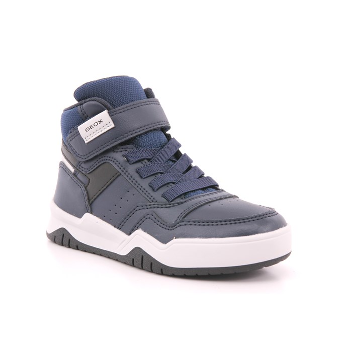 Scarpa Strappi + Elastico Geox Bambino Blu  Scarpe 509 - J367RF