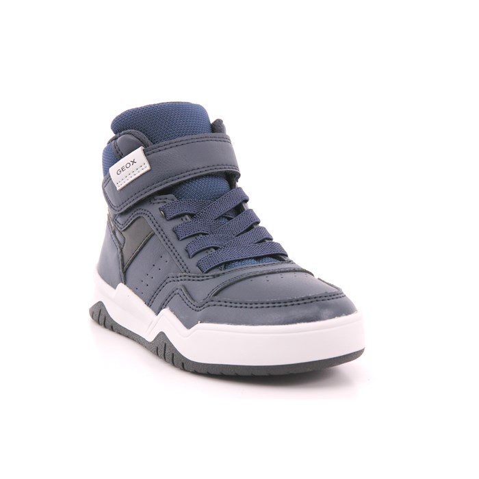 Scarpa Strappi + Elastico Geox Bambino Blu  Scarpe 509 - J367RF