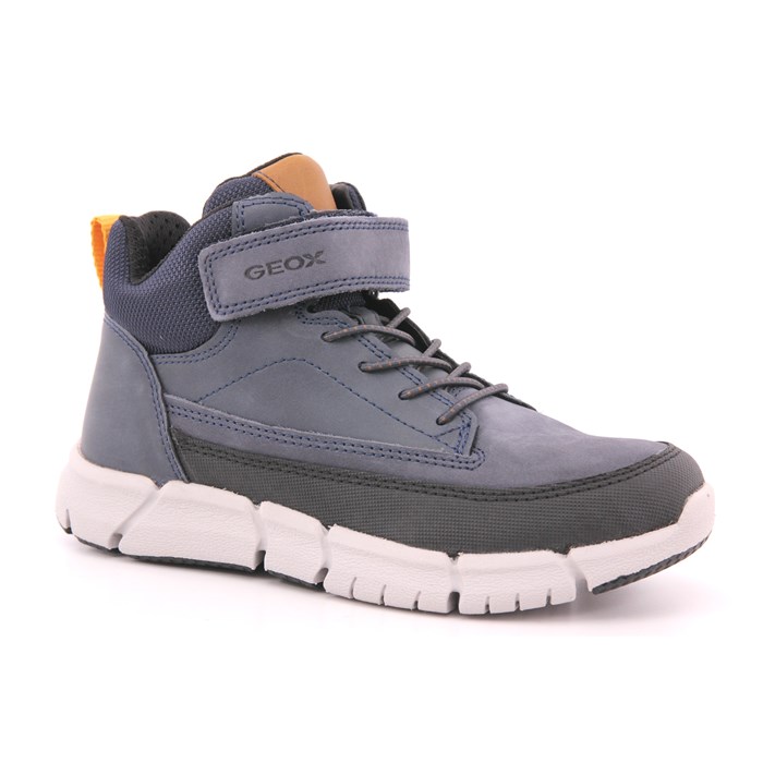 Scarpa Strappi + Elastico Geox Bambino Blu  Scarpe 510 - J369BA