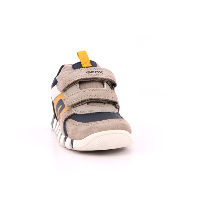 Scarpa Strappi Geox Bambino Grigio  Scarpe 518 - B3555D