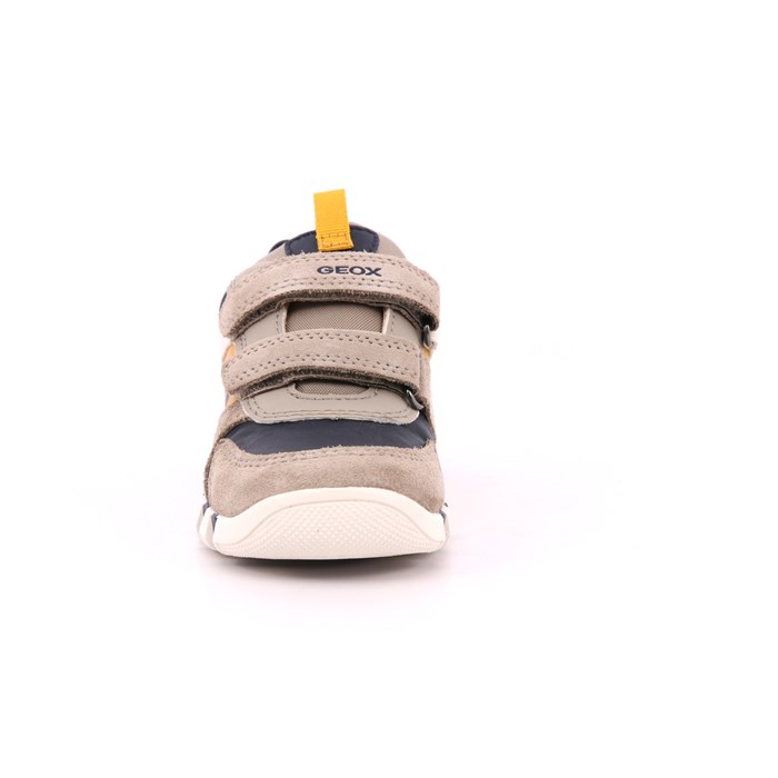 Scarpa Strappi Geox Bambino Grigio  Scarpe 518 - B3555D