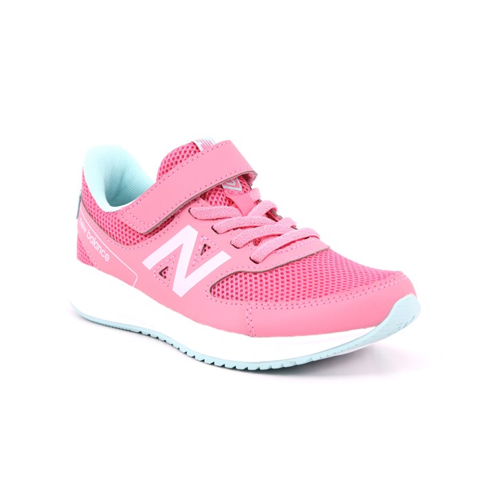 Scarpa Strappi + Elastico New Balance Bambina Rosa  Scarpe 374 - YT570PC3