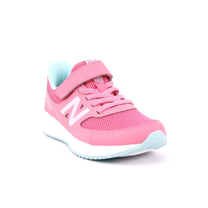 Scarpa Strappi + Elastico New Balance Bambina Rosa  Scarpe 374 - YT570PC3