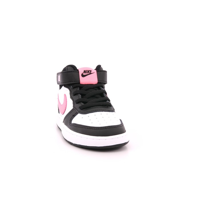 Scarpa Strappi + Elastico Nike Bambina Bianco/nero  Scarpe 834 - CD7784-005