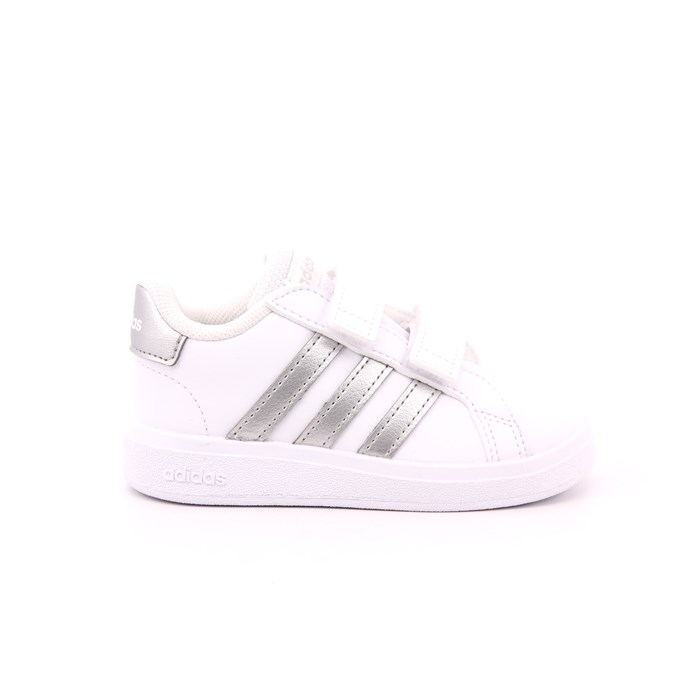 Scarpa Strappi Adidas Bambina Bianco  Scarpe 1210 - GW6526