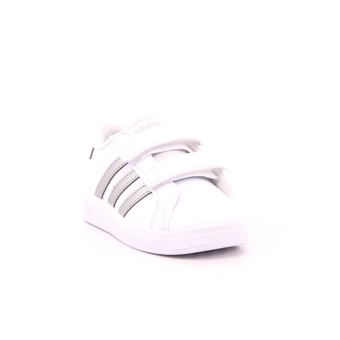 Scarpa Strappi Adidas Bambina Bianco  Scarpe 1210 - GW6526
