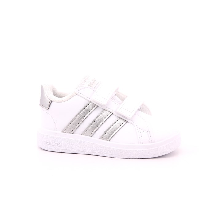 Scarpa Strappi Adidas Bambina Bianco  Scarpe 1210 - GW6526