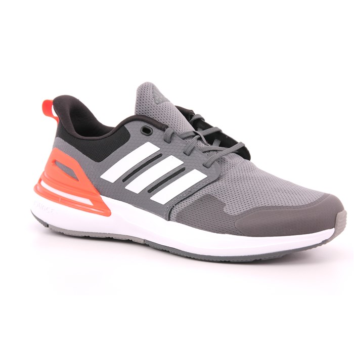 Scarpa Allacciata Adidas Bambino Grigio  Scarpe 1212 - HP6130