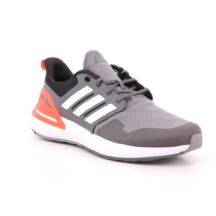 Scarpa Allacciata Adidas Bambino Grigio  Scarpe 1212 - HP6130