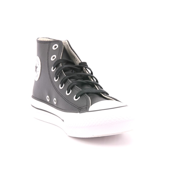 Scarpa Allacciata Converse Bambina Nero  Scarpe 548 - A01015C