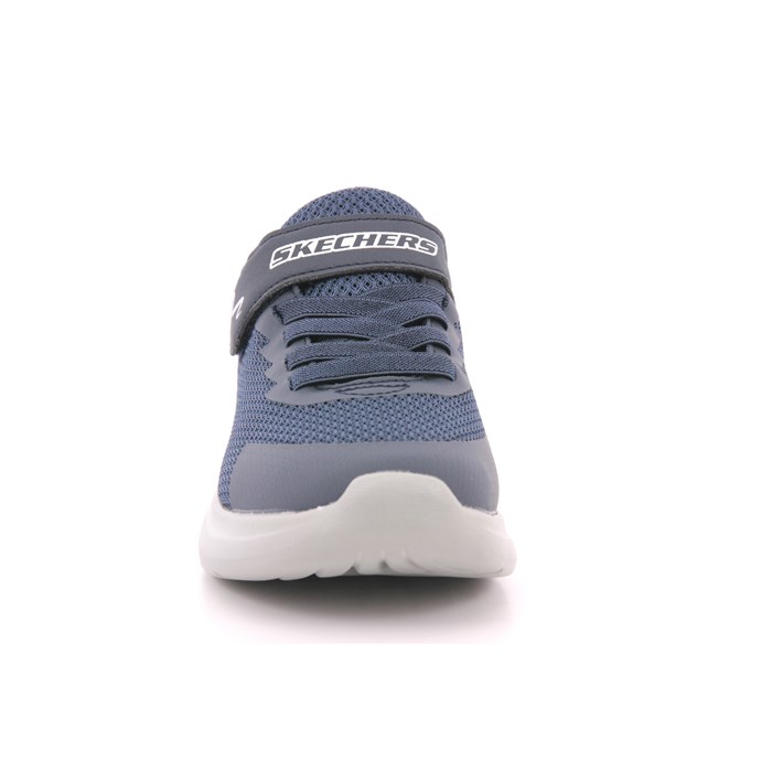 Scarpa Strappi + Elastico Skechers Bambino Blu  Scarpe 268 - 403764L