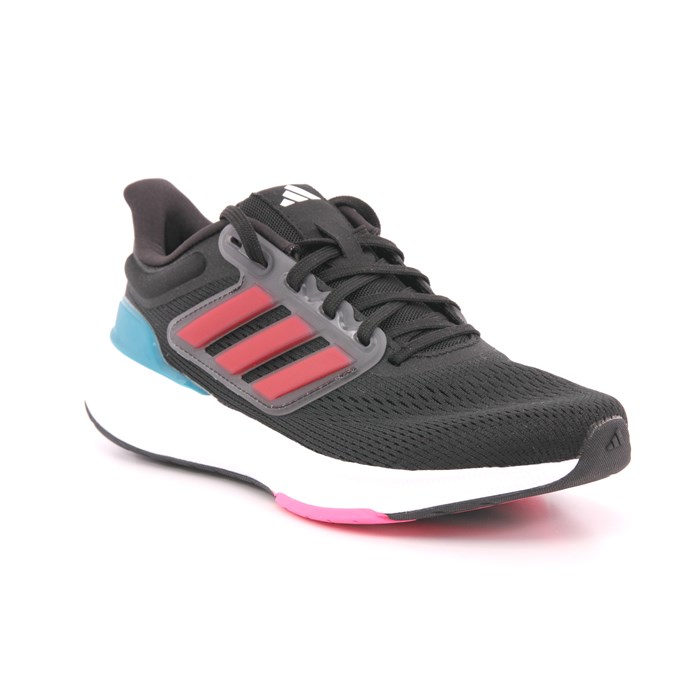 Scarpa Allacciata Adidas Bambina Nero  Scarpe 1242 - IG5397