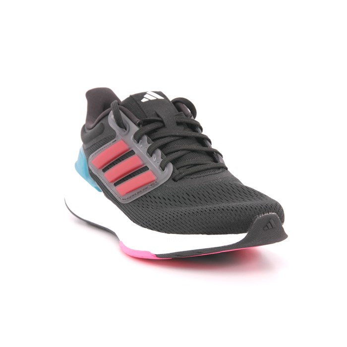 Scarpa Allacciata Adidas Bambina Nero  Scarpe 1242 - IG5397