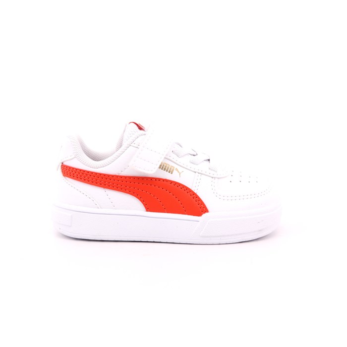 Scarpa Strappi + Elastico Puma Bambino Bianco  Scarpe 1293 - 38930915