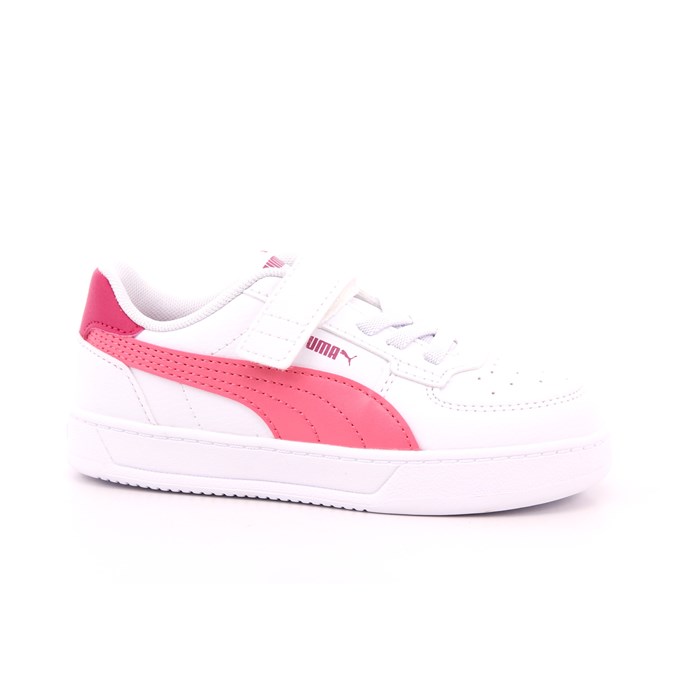 Scarpa Strappi + Elastico Puma Bambino Bianco  Scarpe 1297 - 39384109